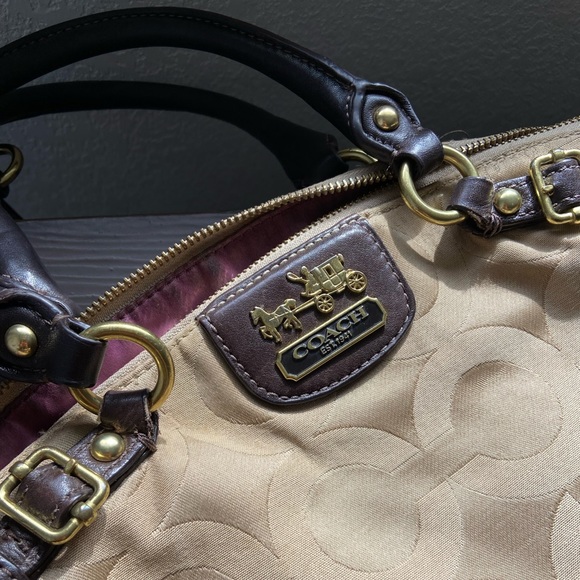 Coach Purse with matching Wallet - Picture 2 of 10